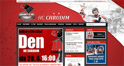 Desktop Screenshot of hcchrudim.cz