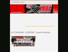Tablet Screenshot of elevove.hcchrudim.cz